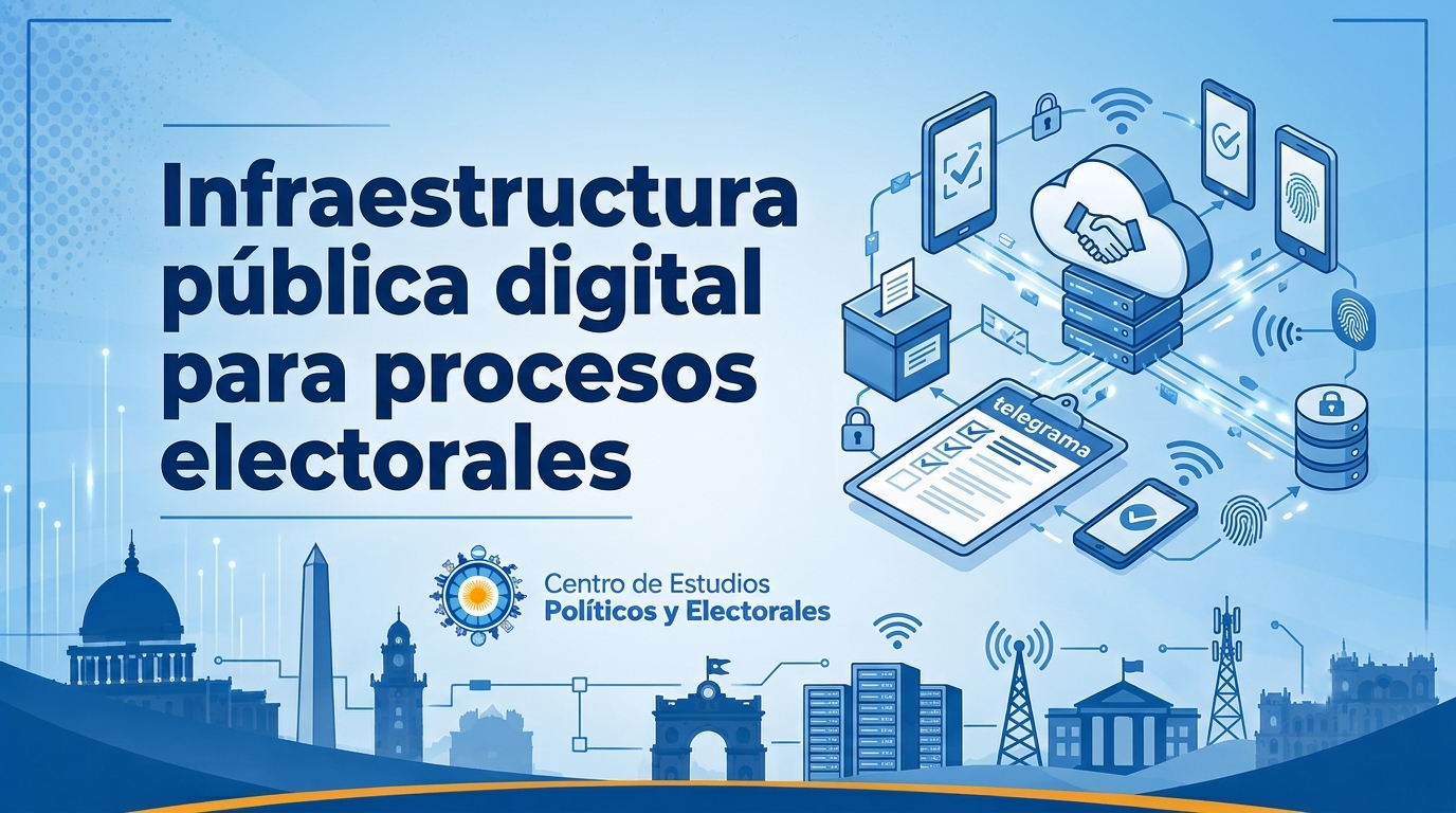 Infraestructura pública digital para procesos electorales