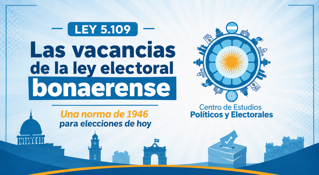 Las vacancias de la ley electoral bonaerense
