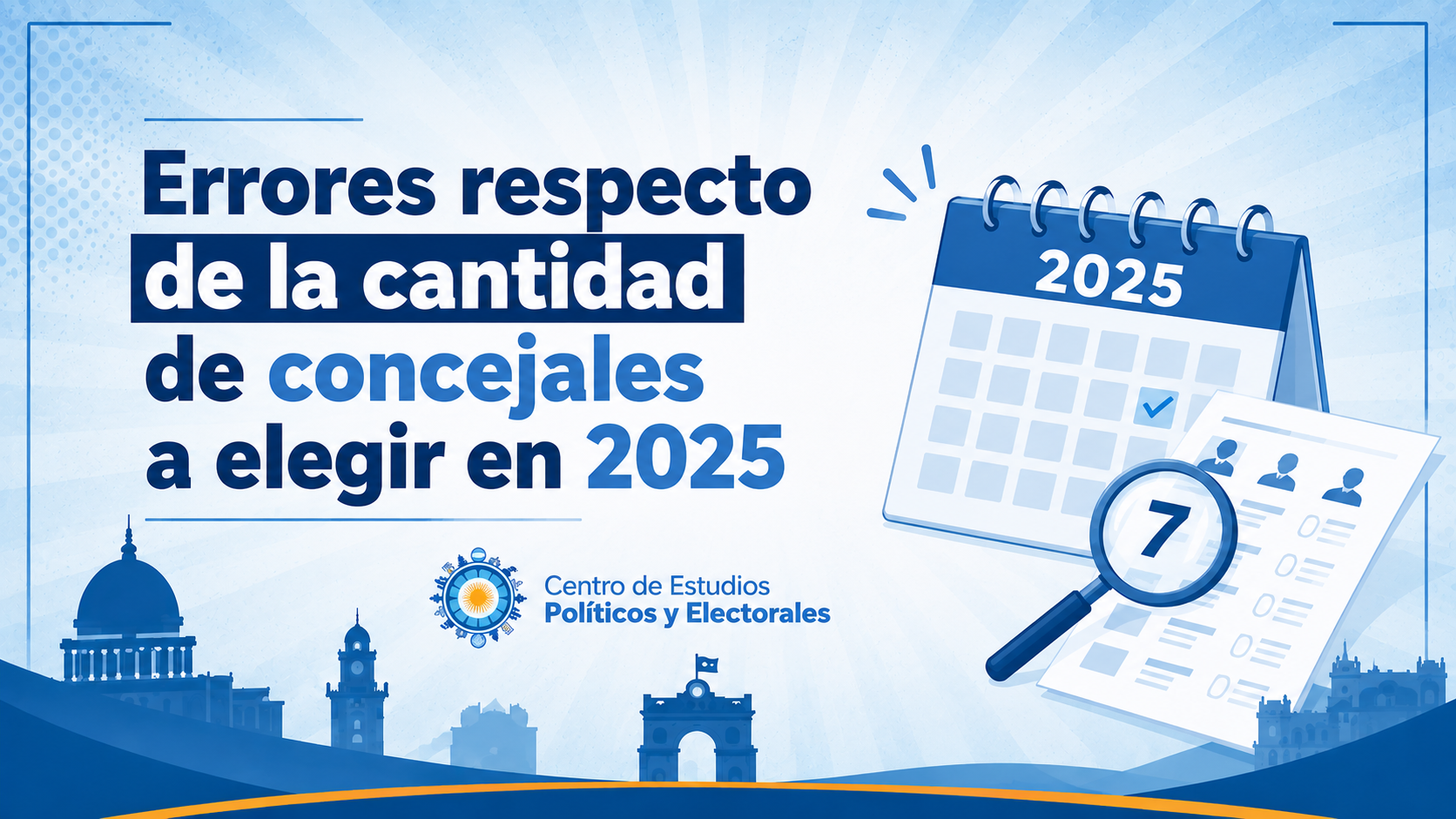 Subrepresentación de concejales