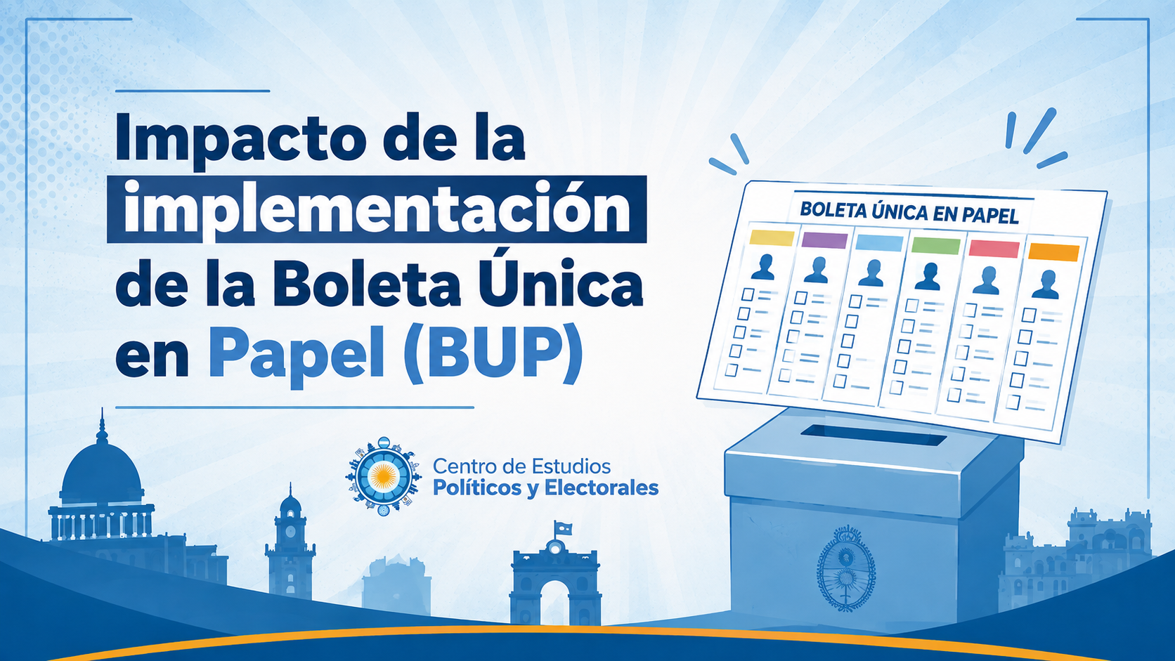 Elecciones Legislativas 2025 – Impacto de la implementación de la Boleta Única en Papel (BUP)